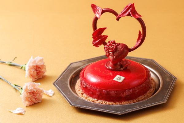 用甜點說愛　JR東日本大飯店台北母親節限定蛋糕「心之花語」優雅登場1